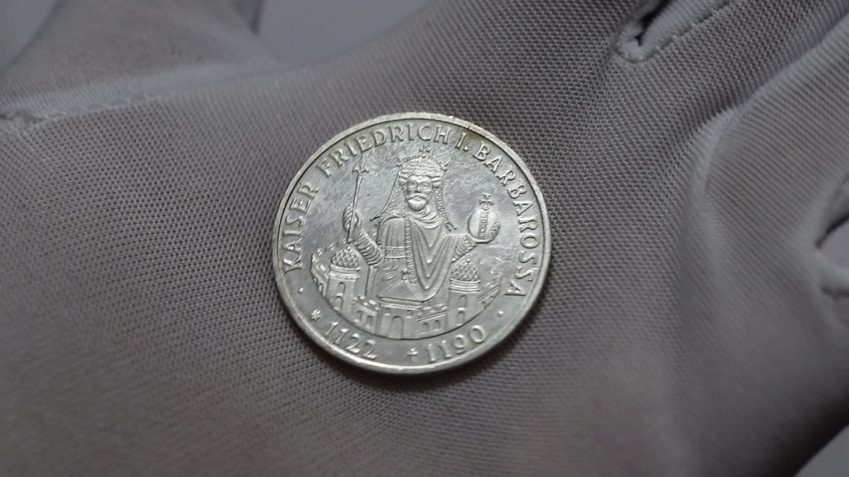 🧭 🇩🇪 GERMANY 10 Mark 1990 F - Silver - Kaiser Friedrich