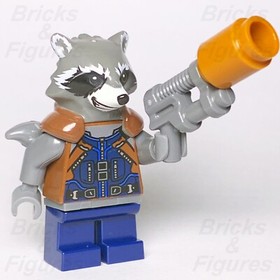 LEGO&reg; Marvel Super Heroes Rocket Raccoon Minifigure Infinity War 76079 76102