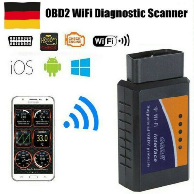 ELM327 OBD2 Auto Diagnose KFZ OBDII Testgerät Für-Android-ios DHL~