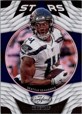 2020 Certified Certified Stars #25 D.K. Metcalf - FB
