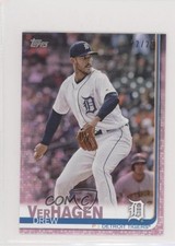 2019 Topps Mini Pink 22/25 Drew VerHagen #586 1b3