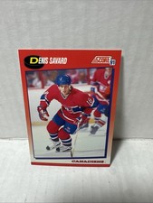 1991-92 Score Canadian Bilingual #165 Denis Savard  Montreal Canadiens 