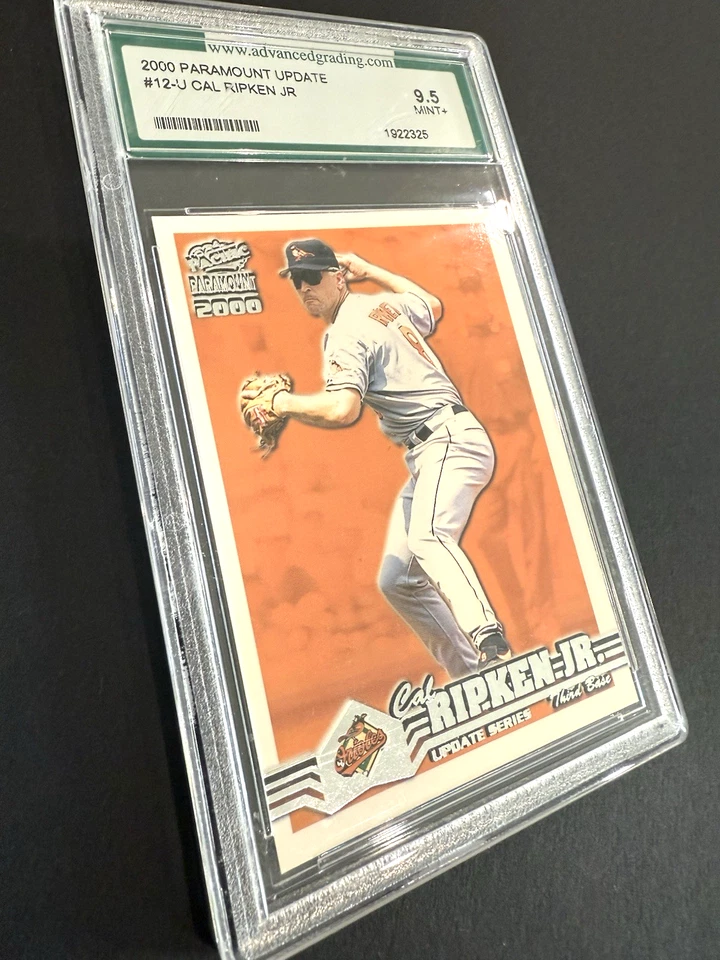 2000 Pacific Paramount Update  #12-U Cal Ripken Jr. **GRADED 9.5 Mint+ - Image 2 of 4