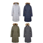 Trespass Women Audrey Coat Quilted Ladies Longline Padded Jacket Insulated Size