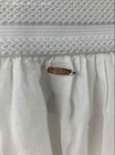 Bebe Womens White Lace Elastic Waist Knee Length A-Line Skirt Size X-Small — photo 5