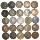 Indian Head Penny Lot - 25 coins - circulated