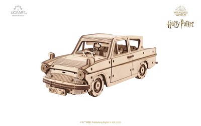 Harry Potter- UGEARS Modellbausatz - Fliegender Ford Anglia