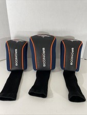NFL Denver Broncos Golf Club Head Covers, Set of 3