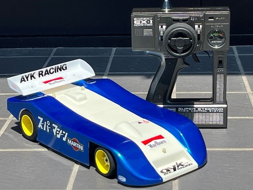 ayk 1/12 EXL 480K Restored used KO EX-1 Out of print RC Radio Control Car Junk - Picture 2 of 10