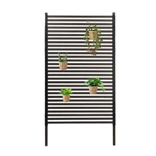 2.2m Outdoor Metal Privacy Screens and Panels, Free Standing for Patio,Garden