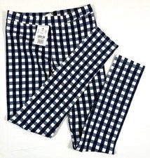 NWT CREWCUTS Girls Gingham Leggings Size 10 Preppy Classic Everyday NEW