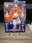 2024 Panini Contenders Optic Patrick Mahomes II Season Ticket Blue Prizm #/99