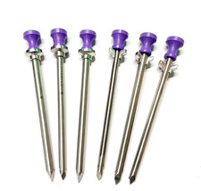 ADDLER LAPAROSCOPIC SPC TROCAR 16FR AND 18FR SURGICAL INSTRUMENTS 6PCS