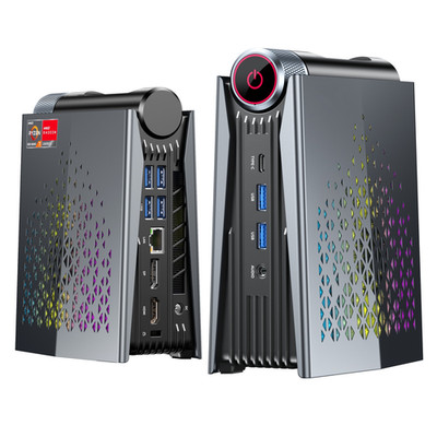 ACEMAGIC S3A Mini PC,AMD Ryzen 7 H255(8C/16T,up to 4.9Ghz),16GB LPDDR5 512GB SSD