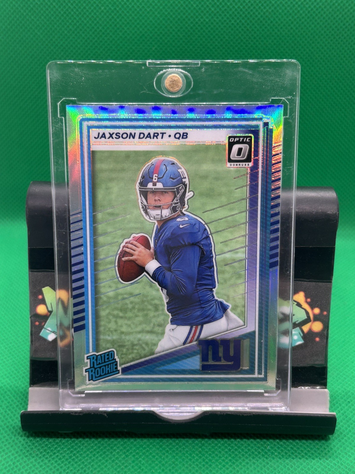 2025 Donruss Jaxson Dart Silver No Name SSP Rated Rookie Giants RC #400 🔥