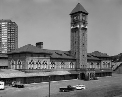 Mount Royal Station, Baltimore, MD 1971 8,5 x 11 Foto