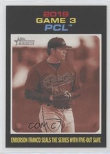 2020 Heritage Minor League Edition 1971 Playoff Highlights Enderson Franco 1n5