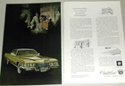 1971 CADILLAC DeVILLE 2-page advertisement, Cadillac Sedan deVille hardtop