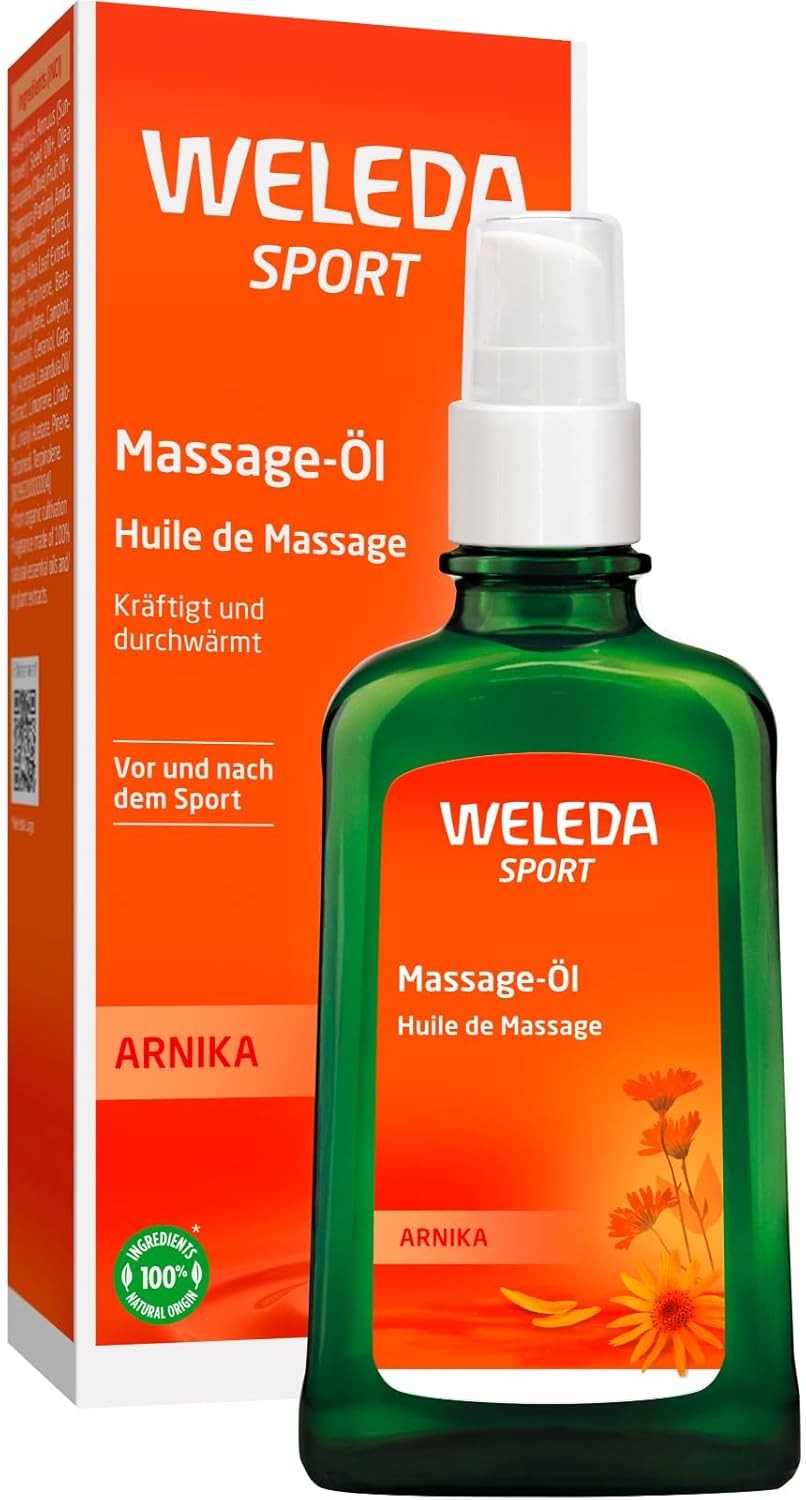 WELEDA Bio Arnika Sport Massageöl 100ml vegan - Naturkosmetik Hautpflege...