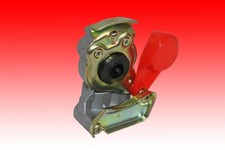 1 x Kupplungskopf rot M22x1,5 mit Ventil für Zugmaschine Automatik