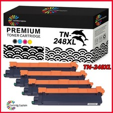 4 Toner Fits for Brother TN-248XL DCP-L3520CDW L3515CDW HL-L3220CW MFC-L3740CDW