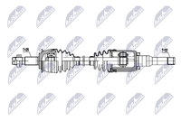 Antriebswelle NTY NPW-DW-055 FüR Chevrolet Aveo T300