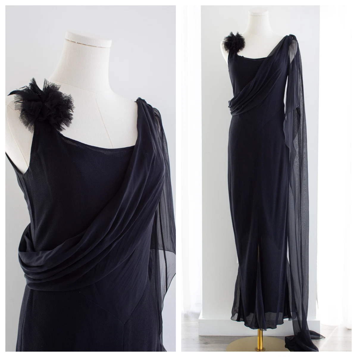 Chiffon Dresses for Women with Vintage for sale | eBay