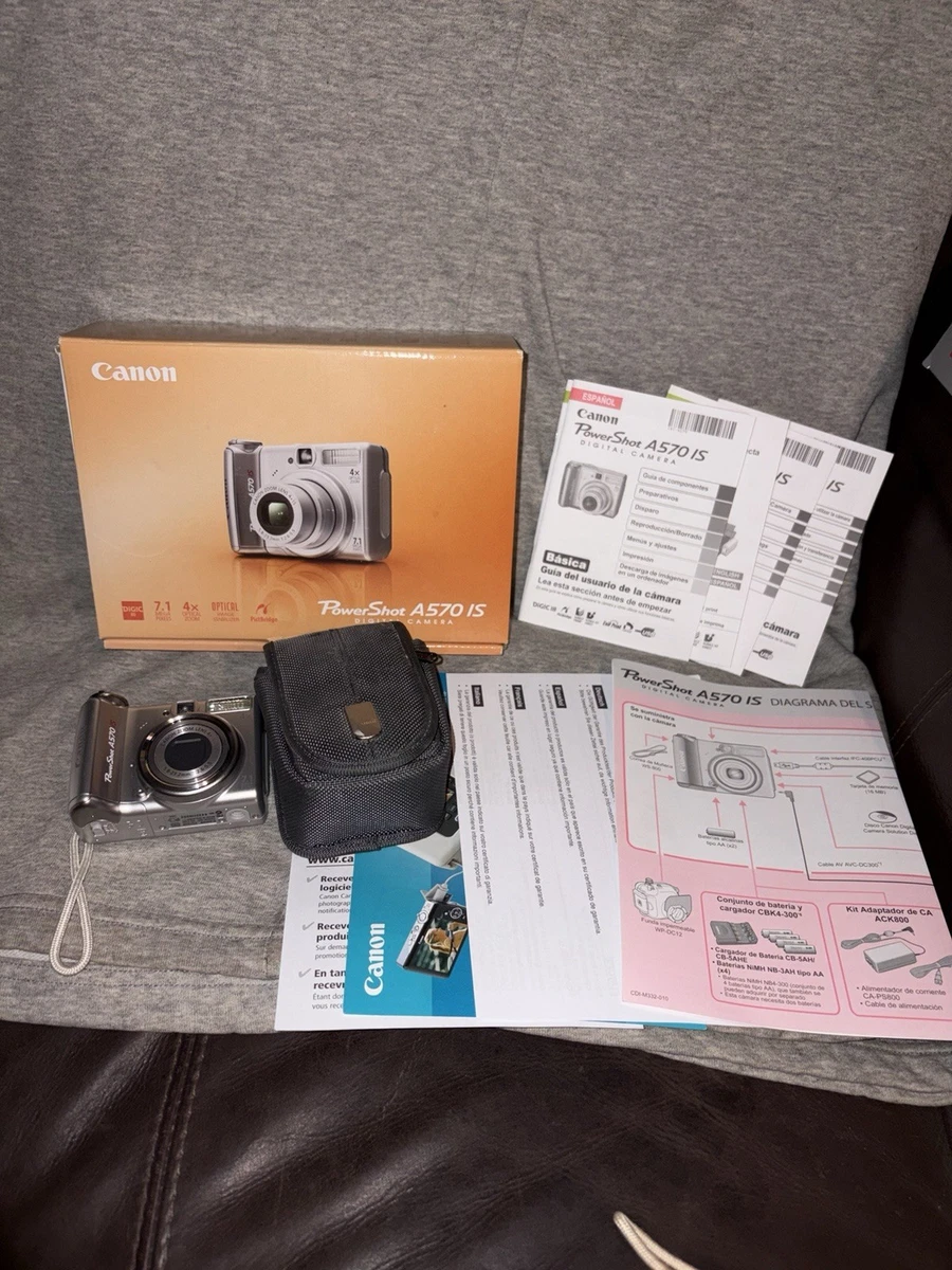 Canon Powershot A580 Viewfinder Digital Cameras for Sale | Shop