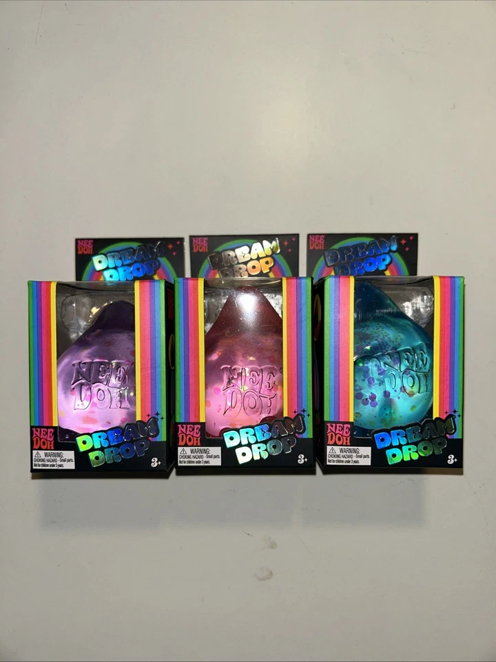 Authentic Viral NEEDOH Dream Drop 3er Set Blau, Lila, Pink RARE DREAMDROPS - Bild 2 von 4