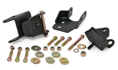 Trans-Dapt Performance 4701 Rubber Pads Mount Kit for 66-72 Mopar 340-360 B-Body