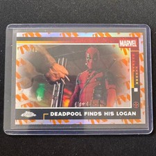 🦄DF 2025 TOPPS CHROME DEADPOOL TVA DEADPOOL FINDS HIS LOGAN /40