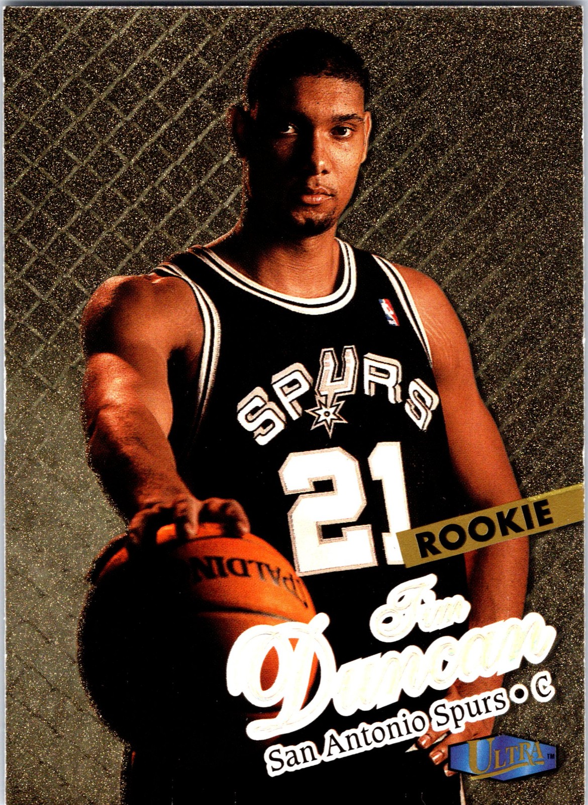 Tim Duncan 1997 Fleer Ultra #131G Gold Medallion Price Guide