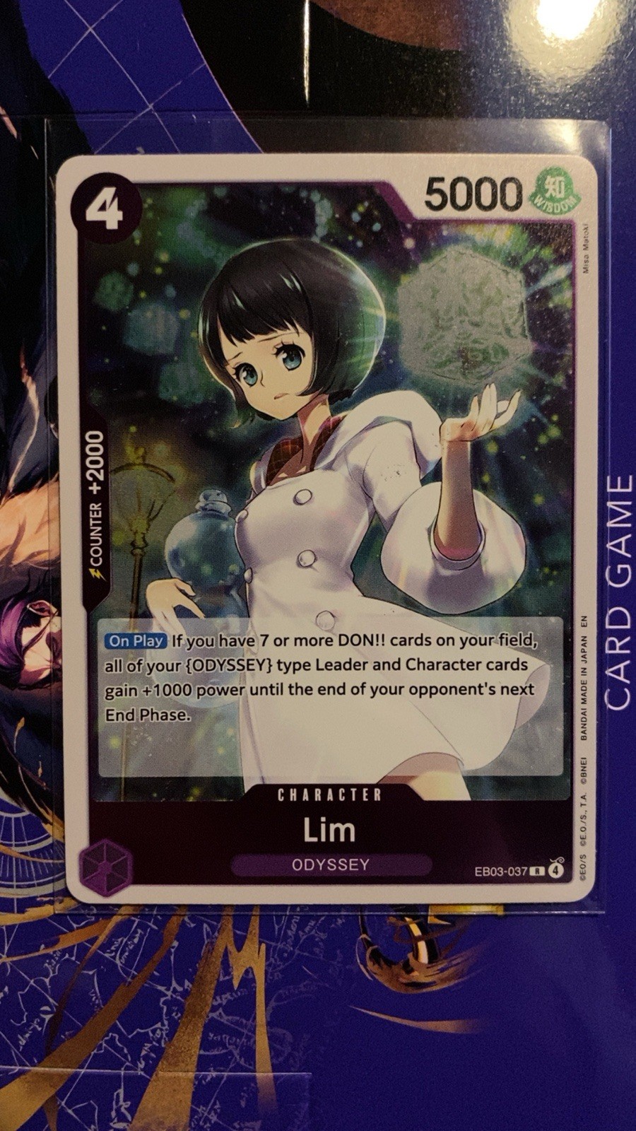 Lim EB03-037 Extra Booster: One Piece Heroines Edition Foil