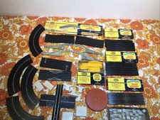 Aurora Model Motoring Slot Car Thunder Jet 500 Parts Collection Lot Track