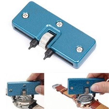 Adjustable Rectangle Watch Back Case Cover Opener Remover Wrench Repair Kit Tool