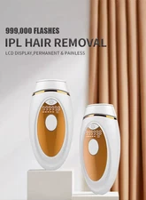 999900 Flashes IPL Epilator Laser Hair Removal LCD Display Painless Permanent