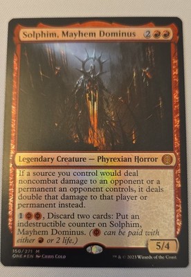Solphim, Mayhem Dominus Phyrexia: All Will Be One Foil
