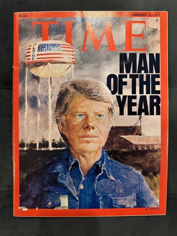 Jimmy Carter Man of the Year Time Magazine, January 3, 1977