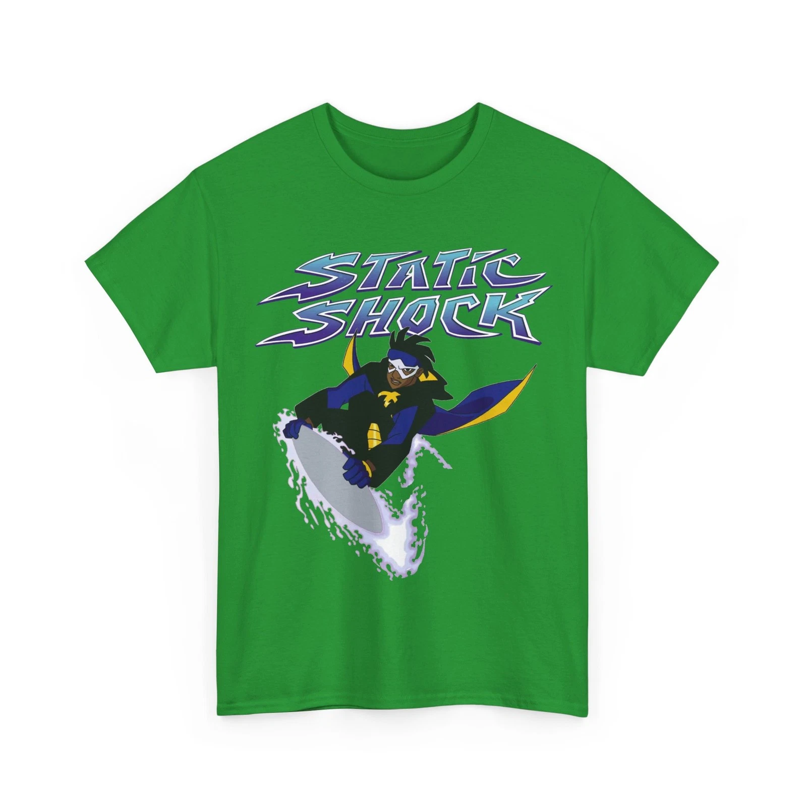 Static Shock T-Shirt - Milestone Comics - WB - DC Comics - Virgil Hawskin