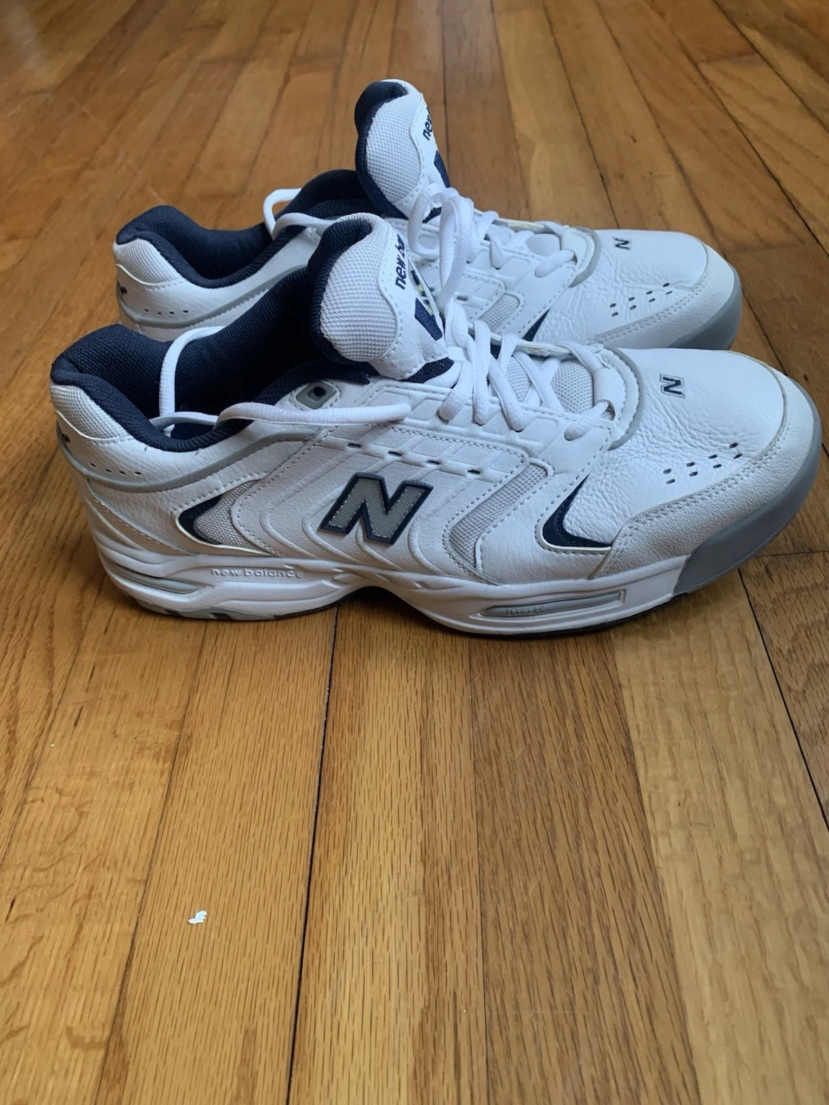 NEW BALANCE 652 Uomo Passeggiata Taglia US 12 Bianco e Blu USA NUOVO SENZA ETICHETTE