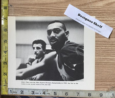 Wilt Chamberlain NBA Basketball 1966 Scene Book Photograph