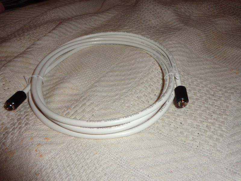co-axil cable about 10ft. new never used