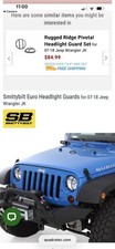 Smitty Bilt Jk Headlight Guards