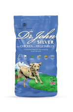 Dr John Silver Dry Dog Food 15kg - Chicken + Vegetables - Complete Food New UK 1.26 per kilo