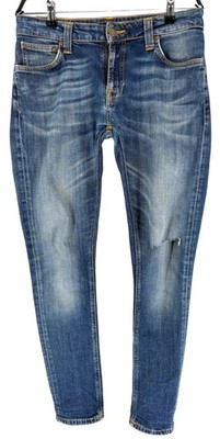 Nudie Jeans Herren Skinny Lin Flat Love Stretch Jeans Größe W31 L30