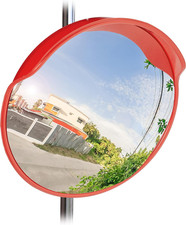 Specchio Stradale Convesso 60 Cm, Resistente E Infrangibile, Con Staffa Di Fissa