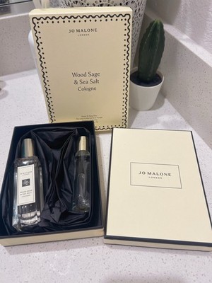 Jo Malone Home & Away Duo/Set Wood Sage & Sea Salt 1 oz, 0.34 oz Cologne Spray