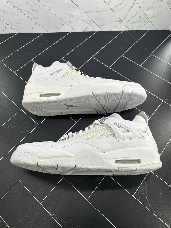 NUEVO Nike Air Jordan 4 Retro Pure Money Talla 12.5 2006 308497-102 Foto 2 de 4
