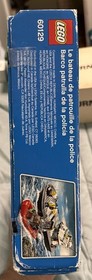 LEGO CITY: Police Patrol Boat (60129) New Sealed Open Box Complete Box Damage