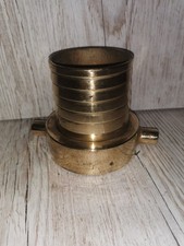 BRASS FIRE SERVICE HOSE COUPLING